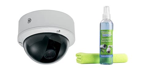 Cleaning Security Camera Lens
