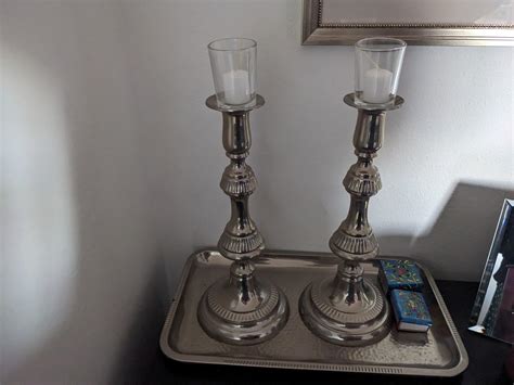Cleaning Silver Candlesticks