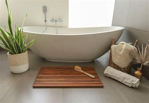 Cleaning Teak Bath Mat