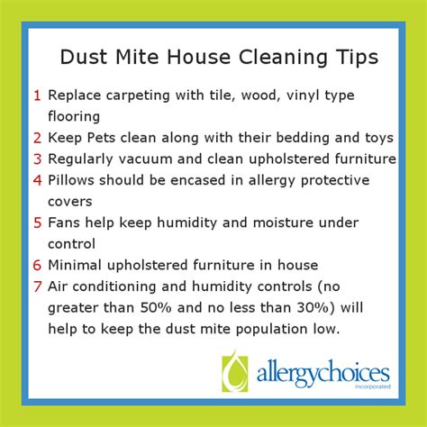 Cleaning Tips For Dust Allergies
