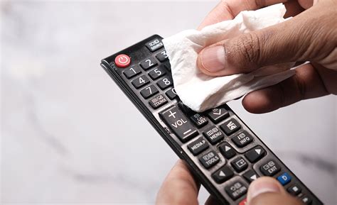 cleaning tips for tv remote