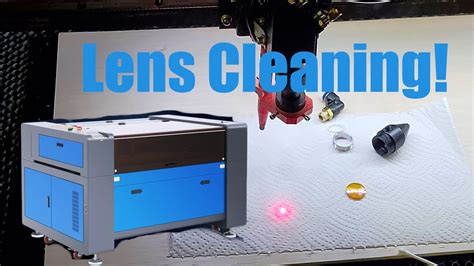 cleaning your om tech 100w laser lens