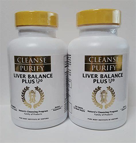 cleanse purify liver balance plus