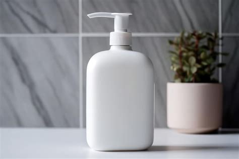 Cleanser Bottle Mockup