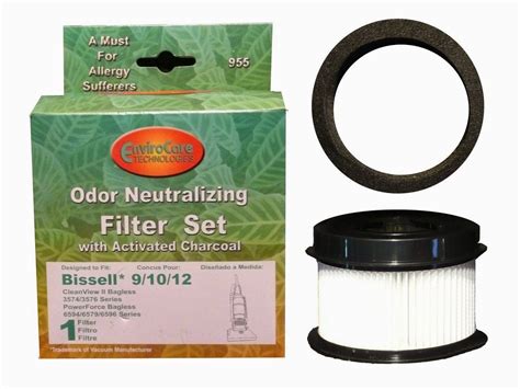 HQRP Filter Kit for Bissell CleanView Helix Deluxe Vacuum 21K3, 21K31