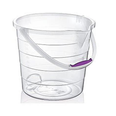 Economy Clear Buckets Set Pk8,Water play buckets,water play ideas