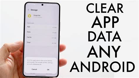 clear app data android