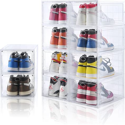 Clear Box Shoe Rack