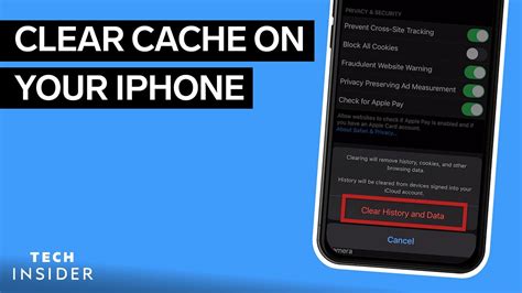 clear cache on iphone 6