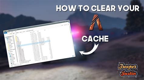 clear cache on pc fivem
