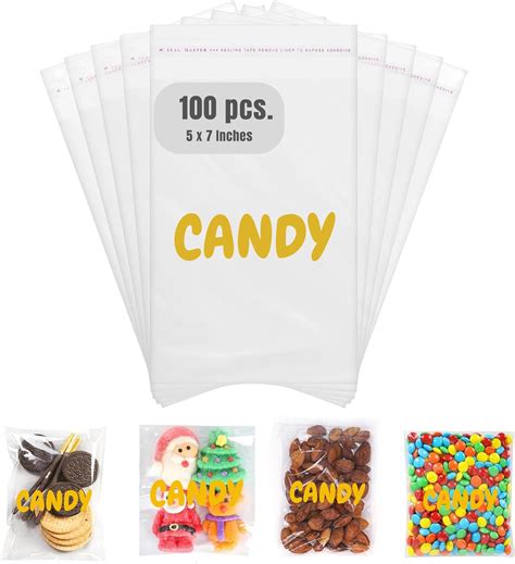 clear candy bags