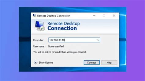 Clear Computer Name Remote Desktop Connection