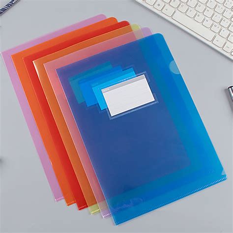Clear Document Folder Project Pockets
