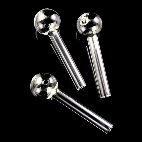 Clear Fire Glass Pipe