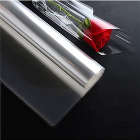 Clear Flower Wrapping Paper