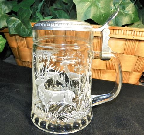 Clear Glass Beer Steins