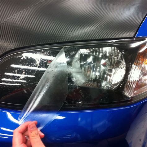 clear headlight protection film