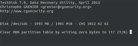Clear Mbr Partition Table By Writing Zero Bytes To It