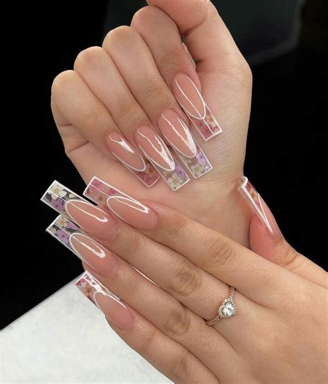 clear nail designs