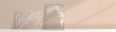 Clear Paper For Invitations