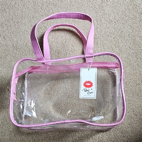 Clear Pink Tote