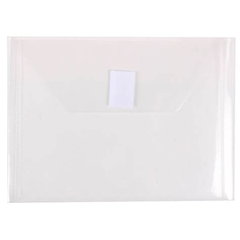 Clear Plastic Booklet Envelopes