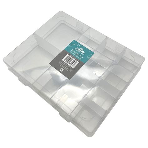 Clear Plastic Boxes With Lids Wilko