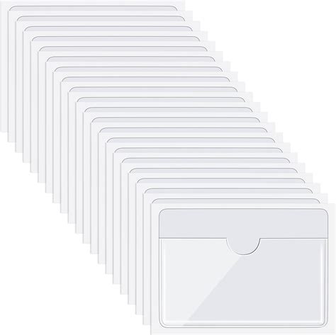 Clear Plastic Card Holders Bulk