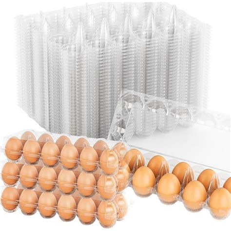 Clear Plastic Egg Containers