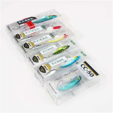 Clear Plastic Fishing Lure Packaging Box