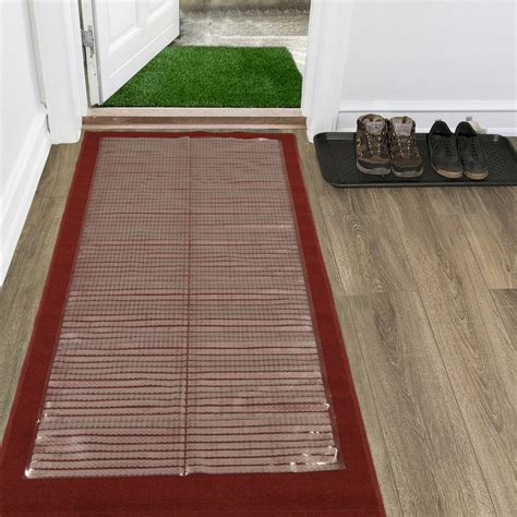 clear plastic floor mats for home