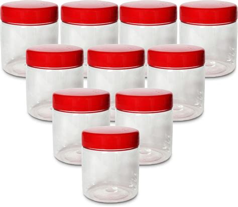 Clear Plastic Jar Containers