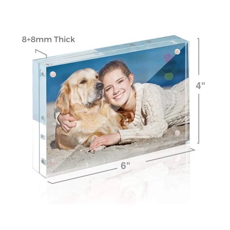 Clear Plastic Magnetic Picture Frames