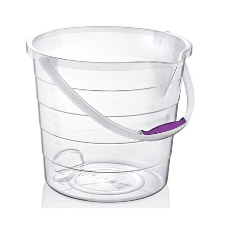 Clear Plastic Measuring Buckets
