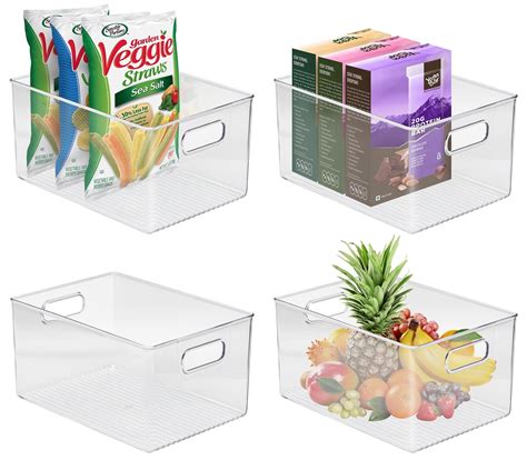 Clear Plastic Storage Bins Cheap
