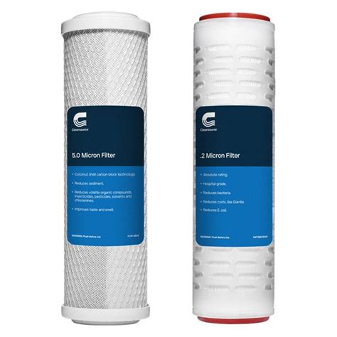 Clear Source Replacement Filters