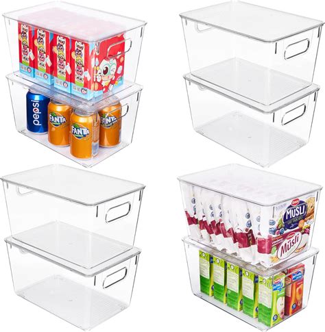 Clear Stackable Bins Container Store