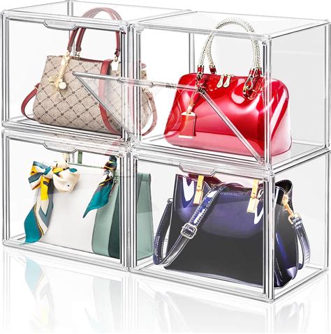 Clear Storage Boxes For Purses