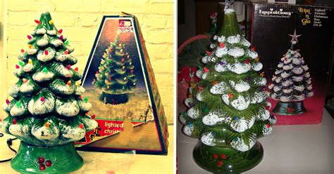 Clearance Ceramic Christmas Trees