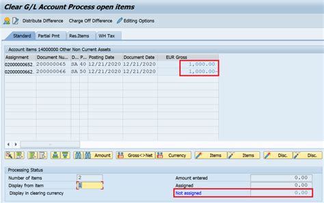 Clearing Document Table In Sap
