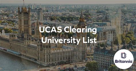 clearing universities uk