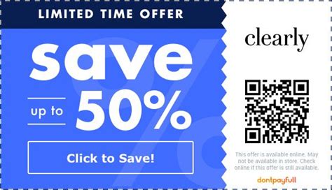 Discover The Benefits Of Using Clearly Coupon Codes