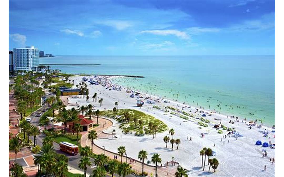 Clearwater, Florida beach