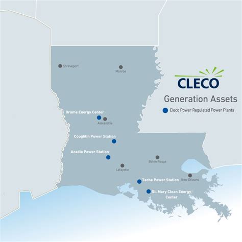 cleco power map