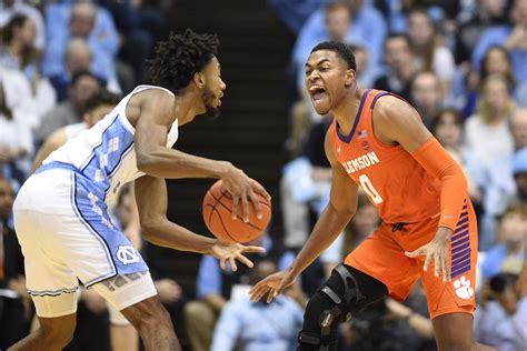 clemson basketball record at unc