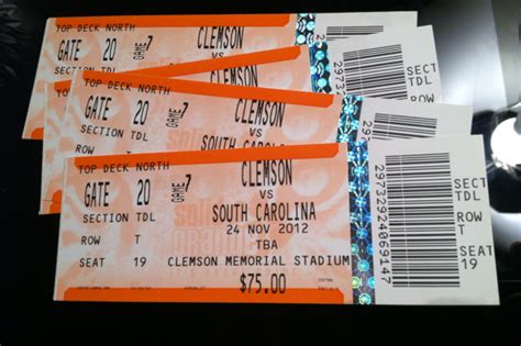 clemson basketball tickets for sale by owner