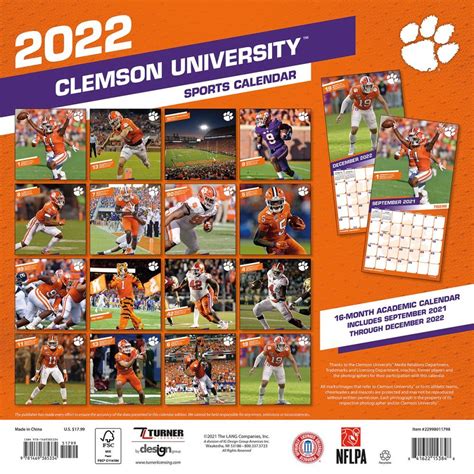 clemson fall break 2023