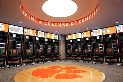 Clemson Locker Room