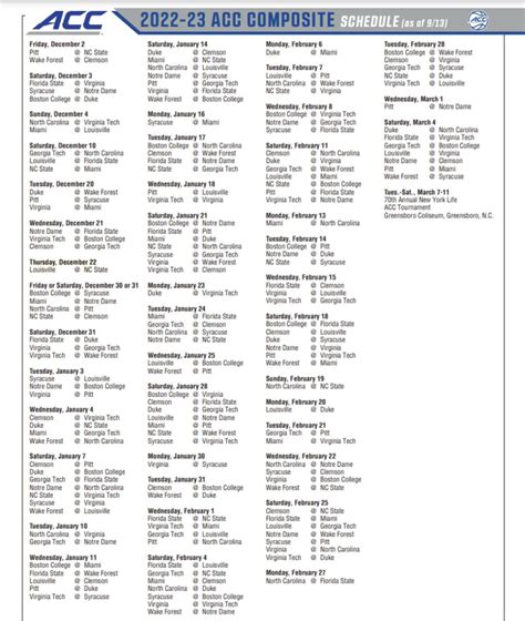 clemson ncaa men's basketball schedule