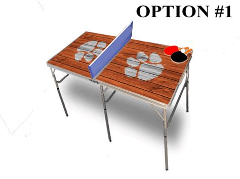 Clemson Pong Table